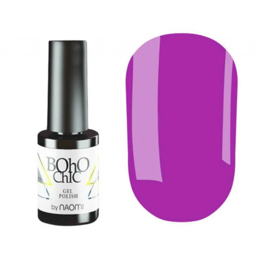 Гель-лак Boho Chic Gel Polish BC021 фіолетова марсала, емаль 6 мл