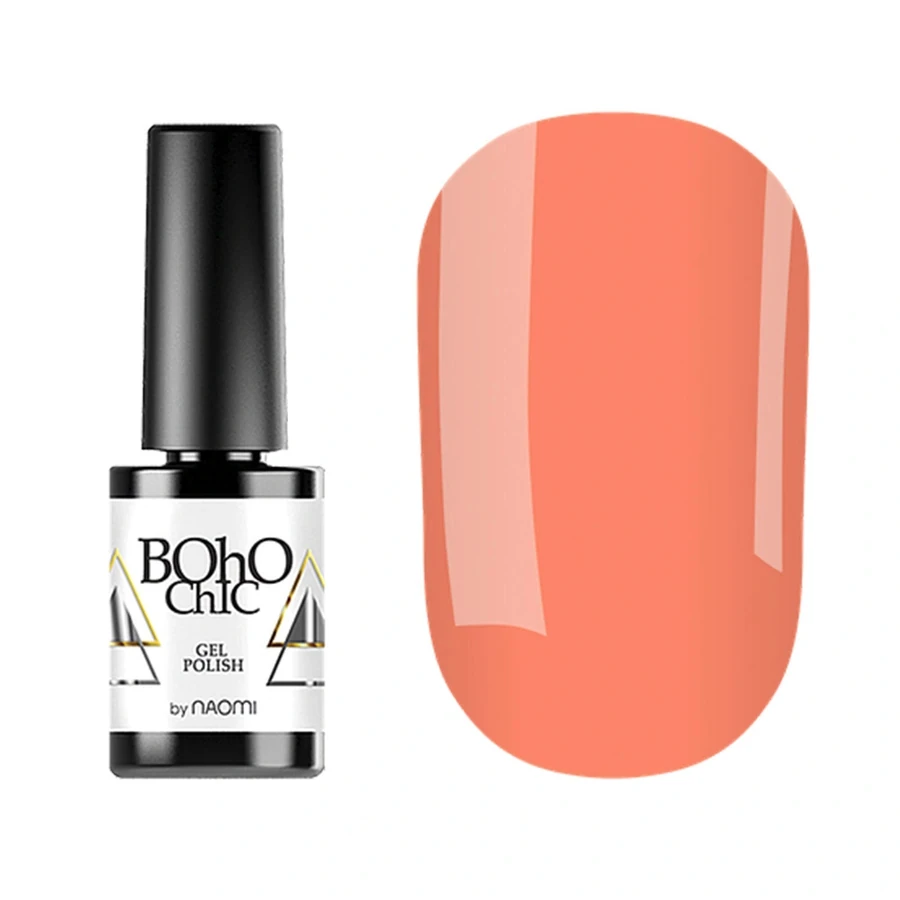 Гель-лак Boho Chic Gel Polish BC030 лососевий, емаль 6 мл