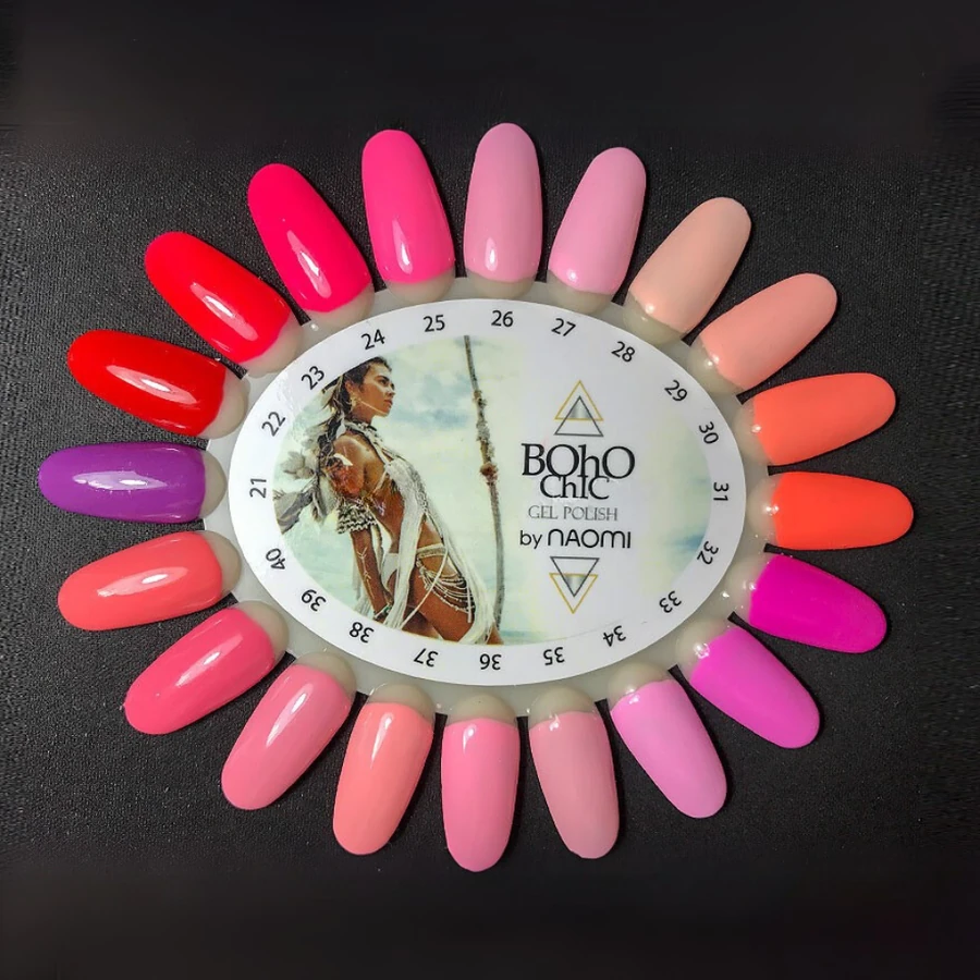 Гель-лак Boho Chic Gel Polish BC030 лососевий, емаль 6 мл