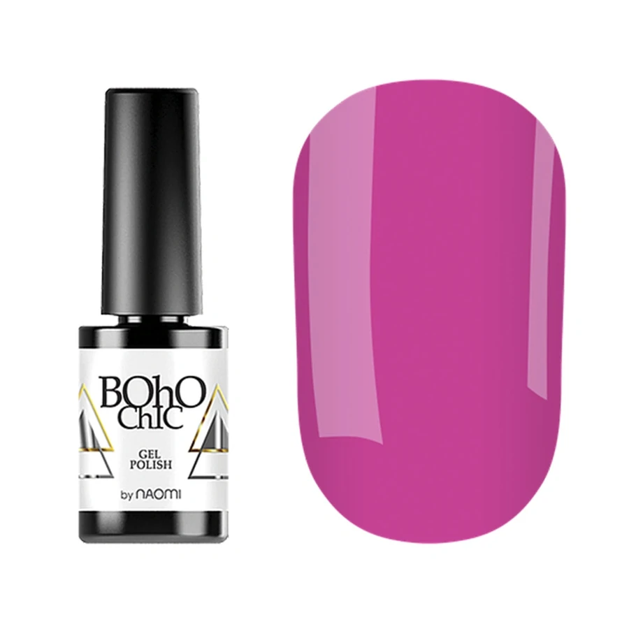 Гель-лак Boho Chic Gel Polish BC032 рожева фуксія, неоновий 6 мл