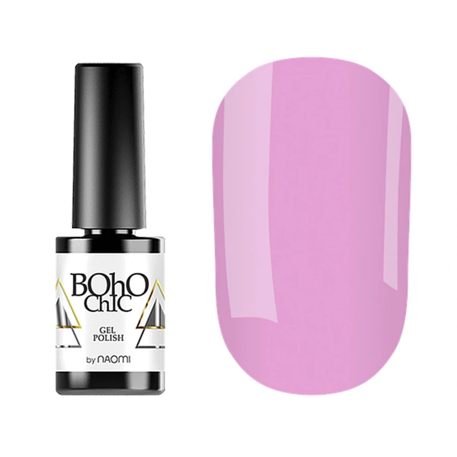 Гель-лак Boho Chic Gel Polish BC034 холодний рожевий, емаль 6 мл