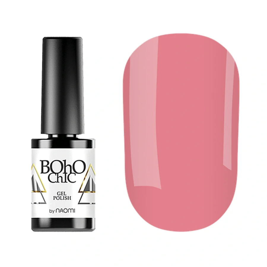 Гель-лак Boho Chic Gel Polish BC037 м`який рожево-лососевий, емаль 6 мл