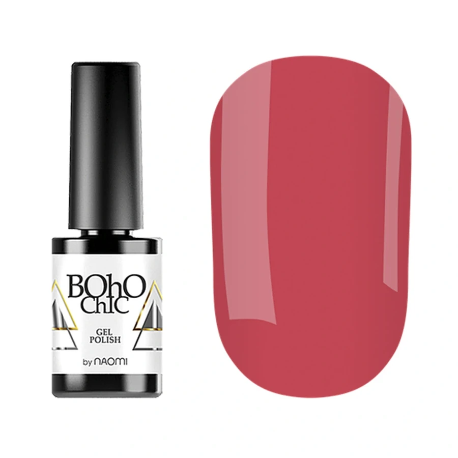 Гель-лак Boho Chic Gel Polish BC040 теракотово-лососевий, емаль 6 мл