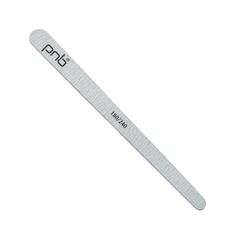Пилка Крапля для натуральних нігтів PNB Grey Wood 180/240