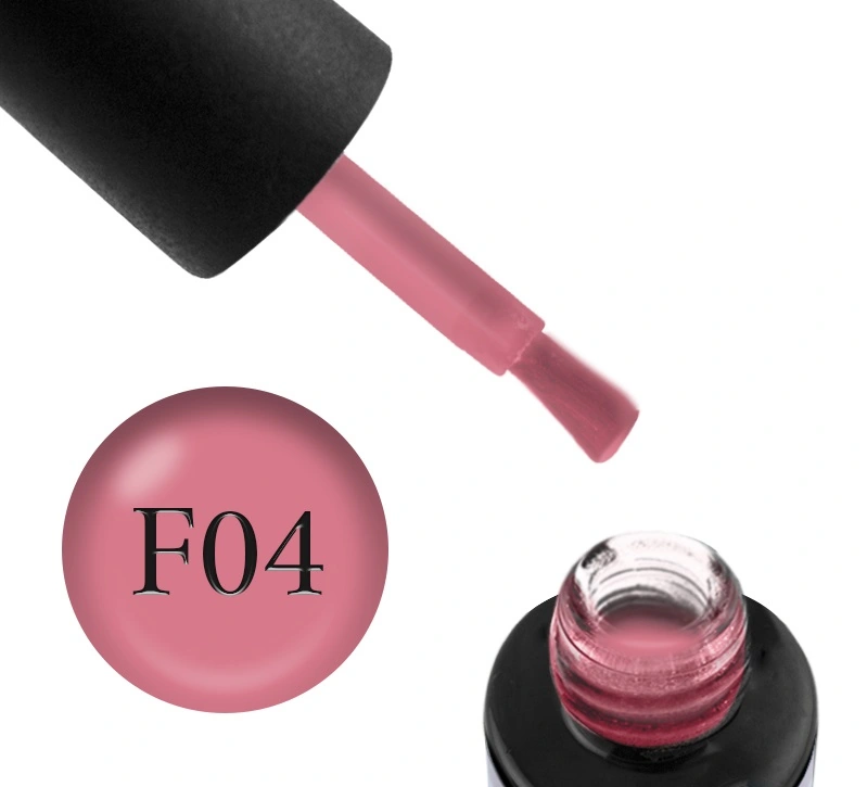 Гель-лак Naomi French Collection FC04 ягідний, напівпрозорий, емаль 6 мл
