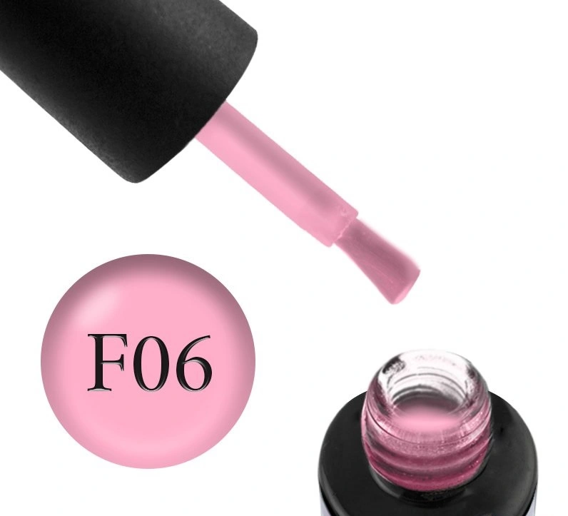 Гель-лак Naomi French Collection FC06 рожевий, напівпрозорий, емаль 6 мл
