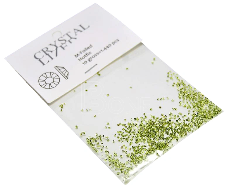 Камені Сваровські Піксі Crystal Lized Crystal Pixie Green1440 шт зелений