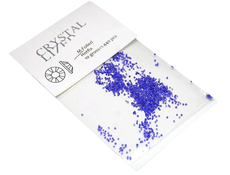 Камені Сваровські Піксі Crystal Lized Crystal Pixie Blue синій 1440 шт