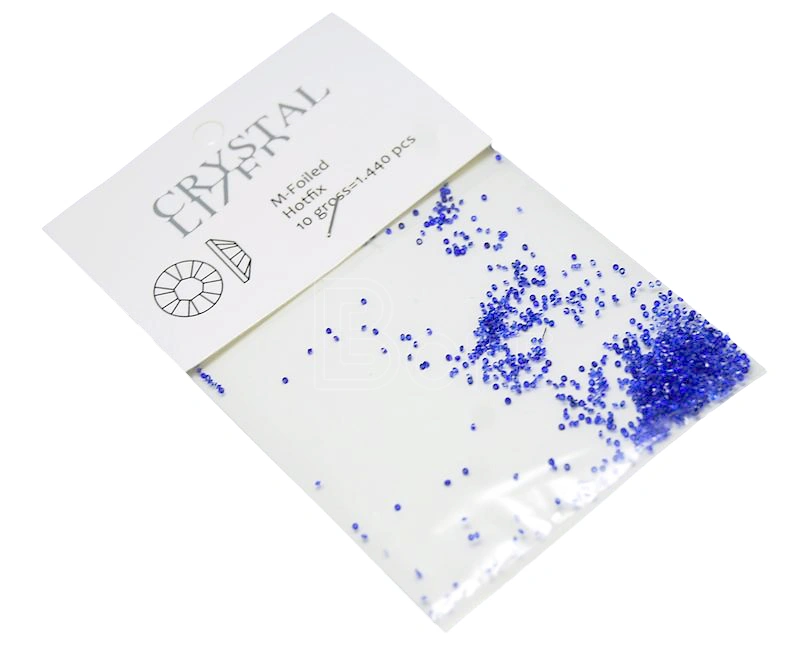 Камені Сваровські Піксі Crystal Lized Crystal Pixie Light Blue блакитний 1440 шт