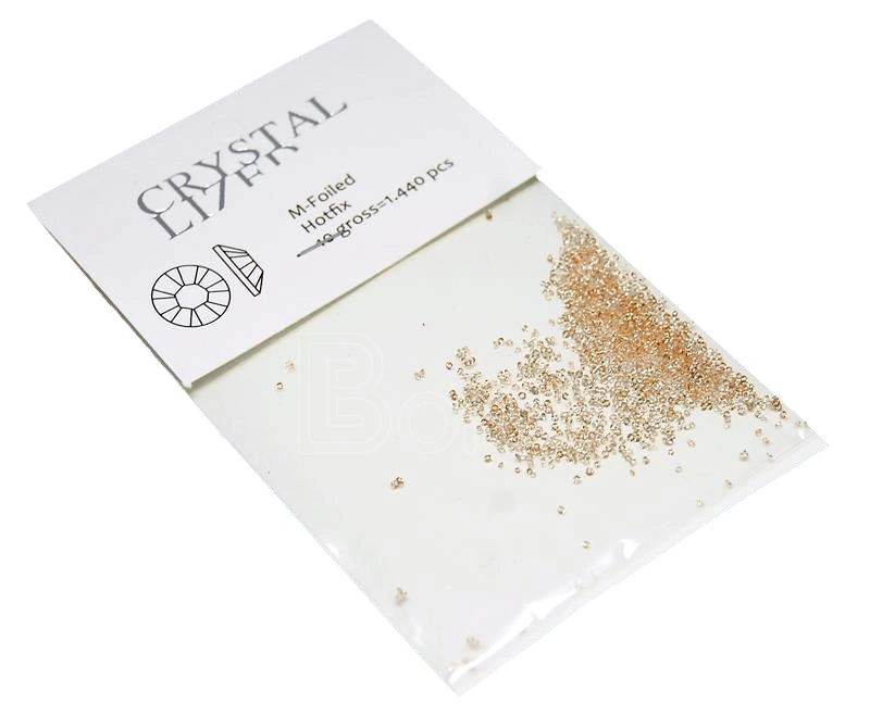 Камені Сваровські Піксі Crystal Lized Crystal Pixie Light Brown світло-коричневий 1440 шт