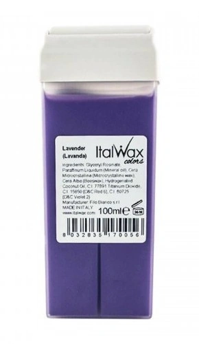 Віск у касетах із роликом Лаванда ItalWax Lavander Roller Wax 100 мл