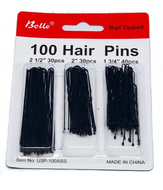 Набір шпильок для волосся YRE Invisible Hairpins 100 шт 100 шт