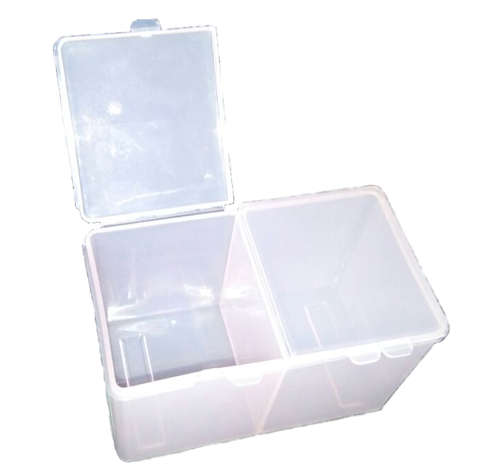 Контейнер на 2 секції YRE Plastic Storage Box нерозбірний