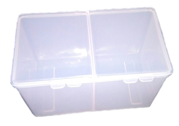 Контейнер на 2 секції YRE Plastic Storage Box нерозбірний