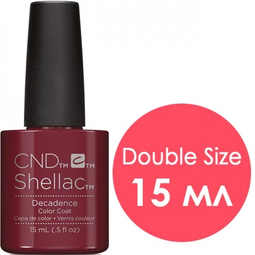Гель-лак CND Shellac Decadence стигла вишня, емаль 15 мл