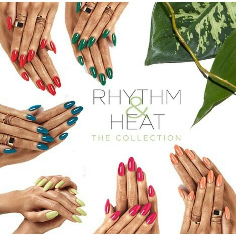 Колекція лаків Rhythm&Heat CND VINYLUX Rhythm&Heat Collection 6 лаків+1 закріплювач