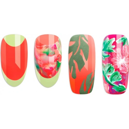 Колекція лаків Rhythm&Heat CND VINYLUX Rhythm&Heat Collection 6 лаків+1 закріплювач