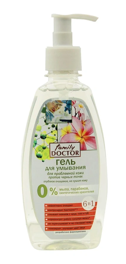 FAMILY DOCTOR Washing Gel For Problem Skin Against Black Spots 265 мл