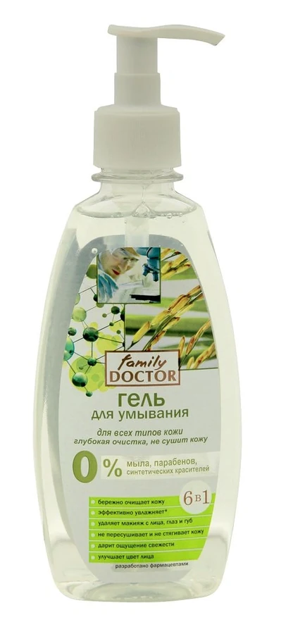 FAMILY DOCTOR Washing Gel For All Skin Types 265 мл