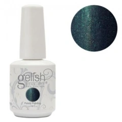 Гель-лак Harmony Gelish The Dark Side чорно-смарагдовий з мікроблиском 15 мл