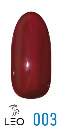 Гель-лак Leo Gel-Polish Classic 003 вишневий, емаль 9 мл