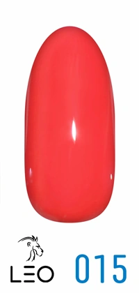 Гель-лак Leo Gel-Polish Classic 015 кораловий, емаль 9 мл