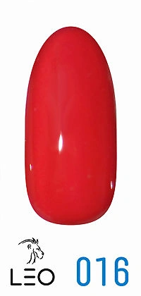 Гель-лак Leo Gel-Polish Classic 016 коралово-рожевий, емаль 9 мл