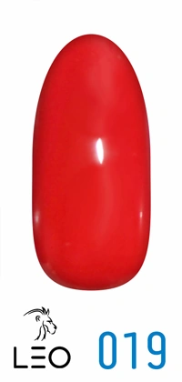 Гель-лак Leo Gel-Polish Classic 019 червоний, емаль 9 мл