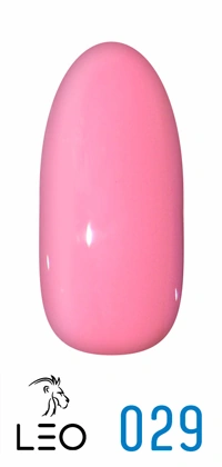 Гель-лак Leo Gel-Polish Classic 029 молочно-рожевий, емаль 9 мл
