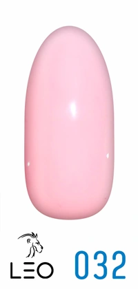 Гель-лак Leo Gel-Polish Classic 032 холодний блідо-рожевий, емаль 9 мл