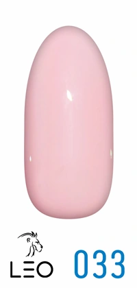 Гель-лак Leo Gel-Polish Classic 033 рожевий, емаль 9 мл