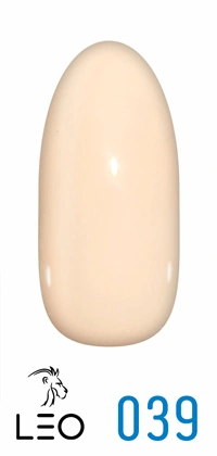 Гель-лак Leo Gel-Polish Classic 039 бежево-жовтий, емаль 9 мл