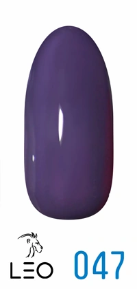 Гель-лак Leo Gel-Polish Classic 047 синьо-фіолетовий, емаль 9 мл