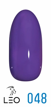 Гель-лак Leo Gel-Polish Classic 048 фіолетовий, емаль 9 мл