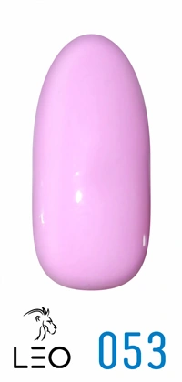 Гель-лак Leo Gel-Polish Classic 053 рожево-бузковий, емаль 9 мл