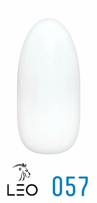 Гель-лак Leo Gel-Polish Classic 057 білий, емаль 9 мл