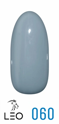 Гель-лак Leo Gel-Polish Classic 060 холодний темно-сірий, емаль 9 мл