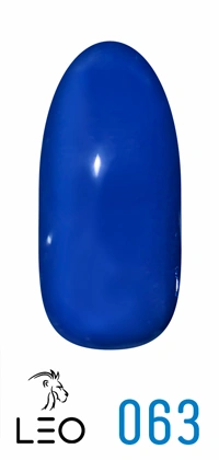 Гель-лак Leo Gel-Polish Classic 063 синій, емаль 9 мл