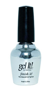 Фінішне гелеве покриття без липкого шару EzFlow Finish it! Non-Cleanse Gel Top Coat 14 мл