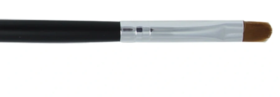 Пензель №8 для моделювання гелем Naomi Oval Brush For Gel Modeling №8 овал