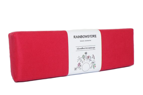 Підлоктоніки для манікюру Rainbowstore Armrest Velour Pink рожевий