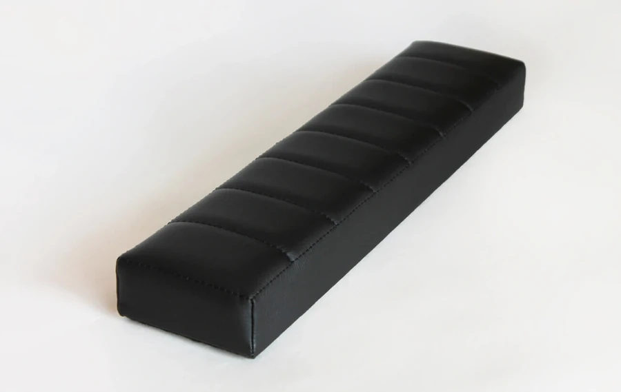 Підлоктонік для манікюру Rainbowstore Armrest Premium Black чорний