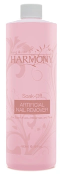 Засіб для зняття штучних покриттів Harmony Gelish Soak Off Remover 480 мл