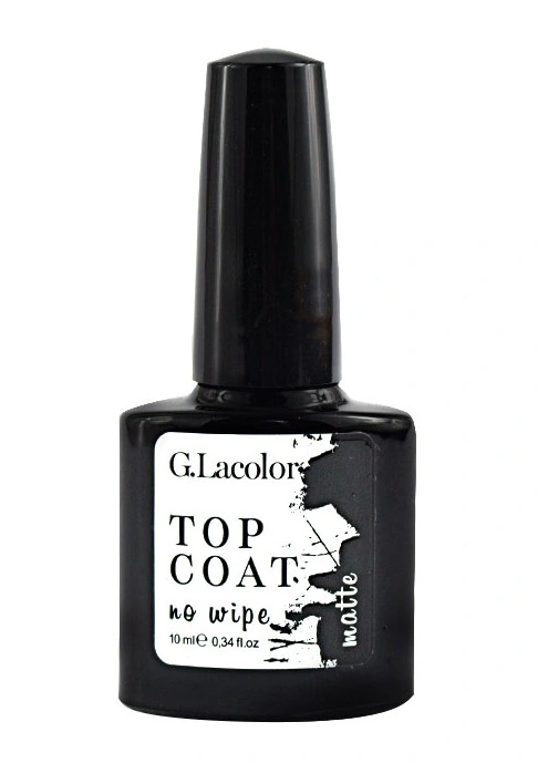 Закріплювач для гель-лаку матовий G.La color Matte Top Coat No Wipe 10 мл