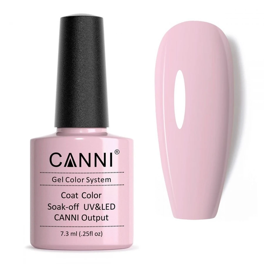 Гель-лак Canni Gel Polish №244 Elegant Purple елегантний світлий фіолет, емаль 7,3 мл