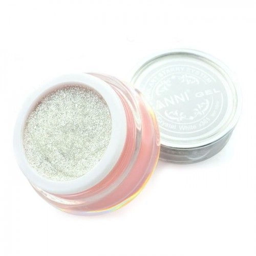 Гель Зоряний пил Canni Starry Gel №361 срібло 10 мл