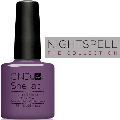 Гель-лак CND Shellac Lilac Eclipse лілово-пудровий, емаль 7,3 мл
