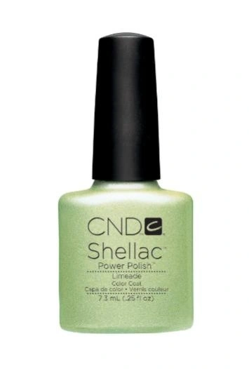 Гель-лак CND Shellac Limeade салатовий, насичений мікроблиск 7,3 мл