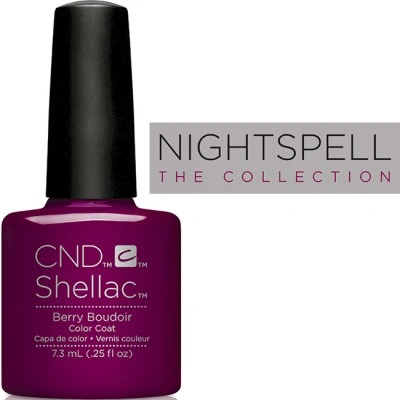 Гель-лак CND Shellac Berry Boudoir гнила вишня, емаль 7,3 мл