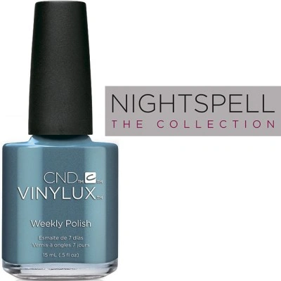 Лак CND VINYLUX 255 Viridian Veil бірюзовий, перламутровий 15 мл